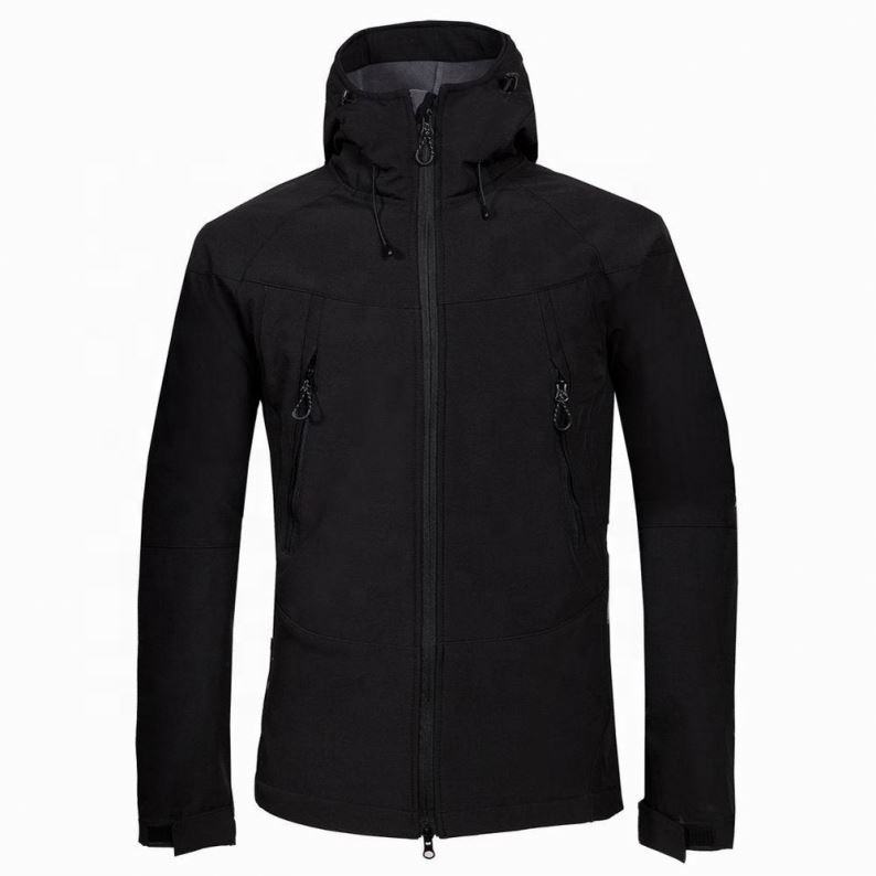 Wholesale Men's Reversible Fashion Fast Delivery For Zip Front Waterproof Hooded Jacket Windbreaker Men