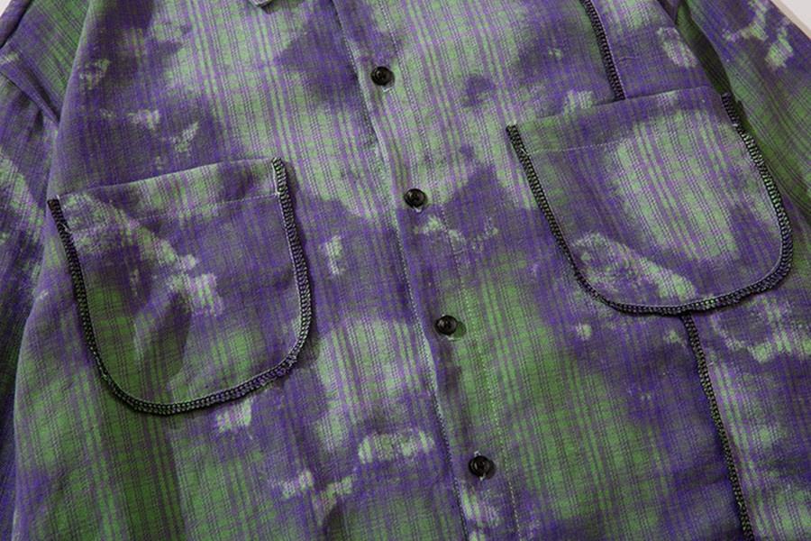 OEM Manufacturer Custom Printed Plaid Shirt Fashion Warm Flannel Men's Casual Shirt Hawaiian Shirt Short Flannel Fabric