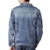 Wholesale Chaquetas Washed Men's Casual Denim Jackets