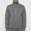 Custom Piped Men's Jacket Stand Collar Zip Fastening Mens Track Jacket