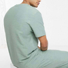 Summer Style Plain Men Tracksuit Set Two Piece T Shirt & Jogger Sets