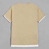 Wholesale Fashionable Tshirt Short Sleeve Round Neck Men Printed Tshirt