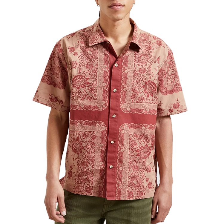 OEM Manufacturer Custom Summer High Quality Positioning Printing Shirts Men