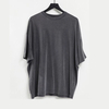 Manufacturer Wholesale Drop Shoulder Blank Tshirts Short Sleeve Men Vintage Washed 100% Cotton Tshirt