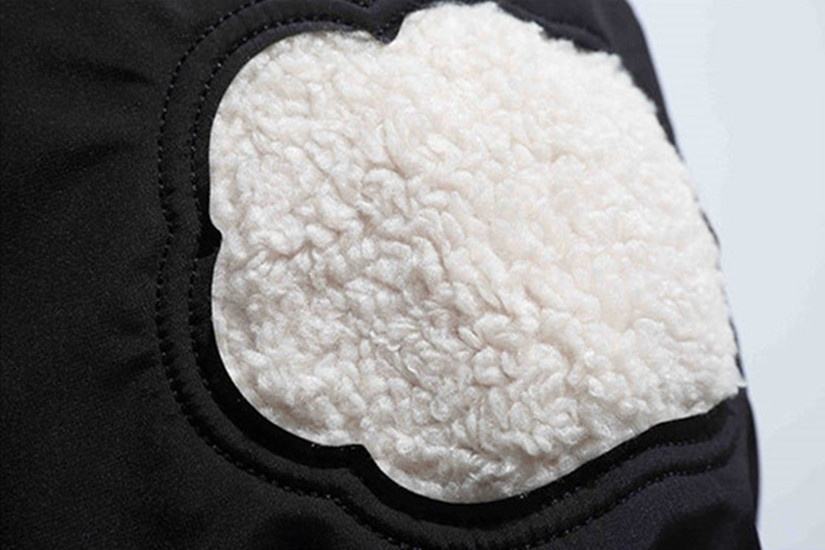 Oem Manufacturer Irregularly Plus Sizes Carved Lamb Hair Stitching Down Cotton Coat Jacket