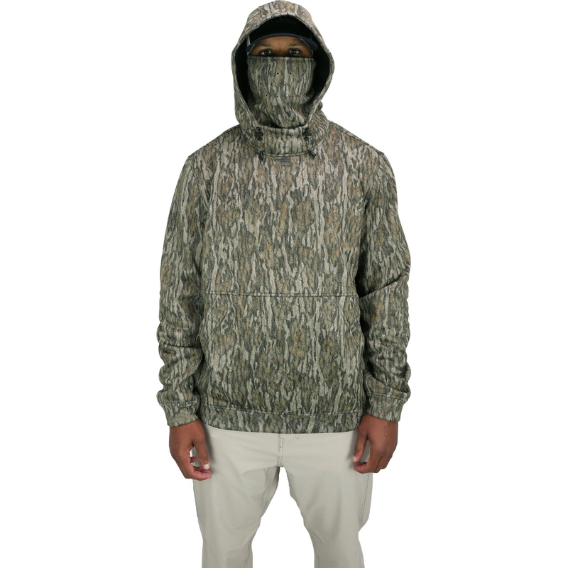 OEM Manufacturer Custom Logo Sun Protection Technical Face Cover Masked Anti-uv Men Fishing Hoodie