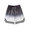 Custom Mens Gym Shorts Drawstring Waist Relaxed Fit Men Ombre Printed Sports Basketball Shorts