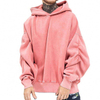 OEM Manufacturer Custom Men Oversized 100% Cotton 450Gsm Heavyweight Stone Washed Vintage Hoodie Pullover