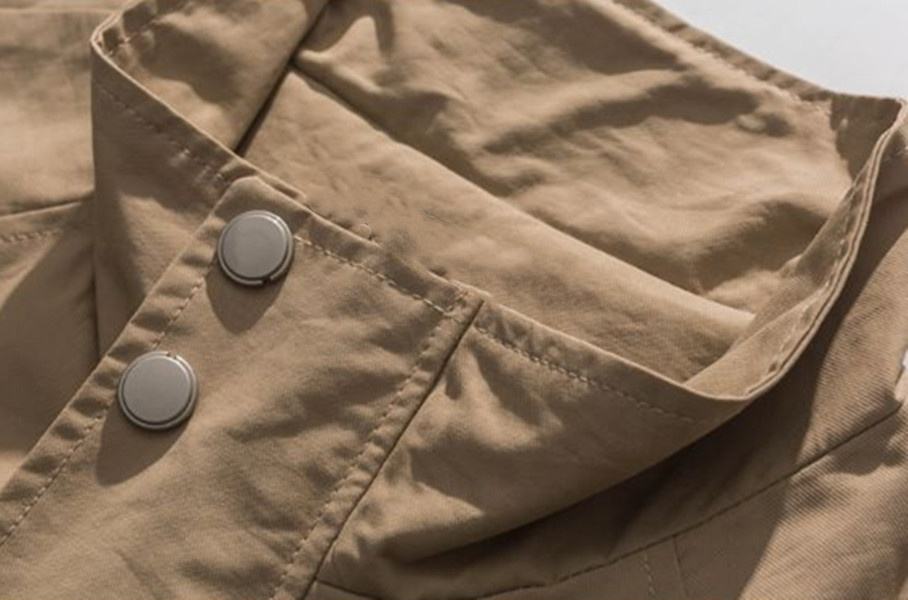 Oem Manufacturer Plus Size Men'ss Retro Fashion Casual Loose Stand Collar Jacket