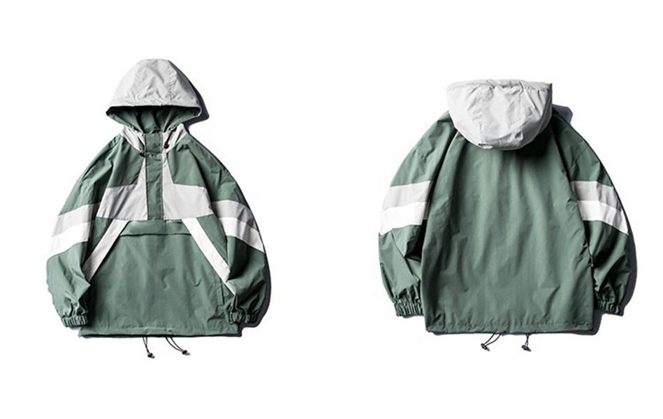 Oem Manufacturer Men's Clothing Casual Street Loose Hoodies Sweatshirts Jacket