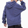 Pengilang OEM Custom Heavyweight Cotton 460gsm Perancis Terry Contress Stitching Hoodies Dengan Butang Hood