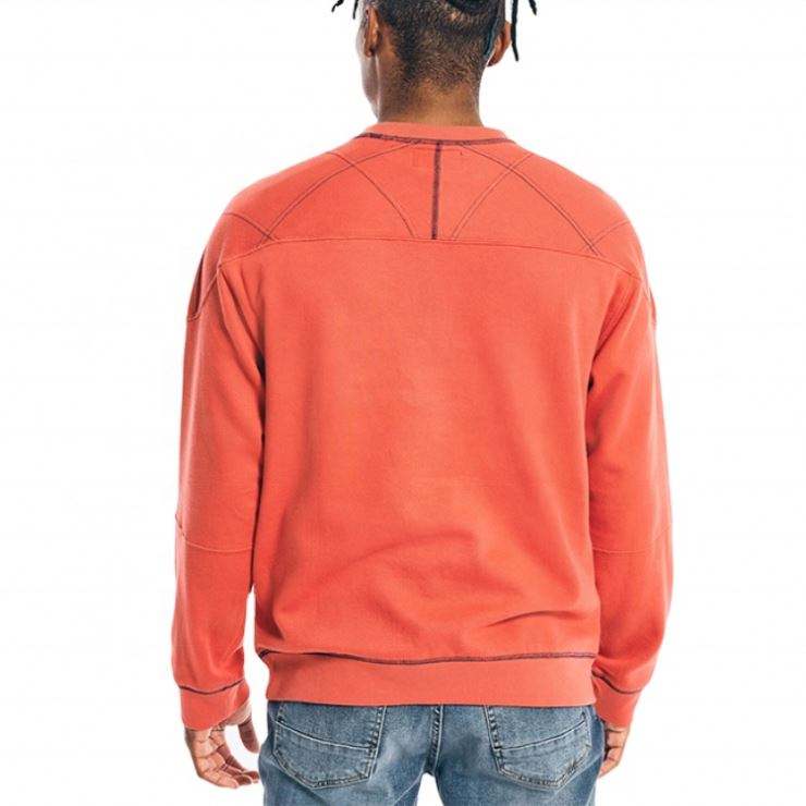 OEM ထုတ်လုပ်သူ Plain Oversized Crew Neck Sweatshirt စိတ်ကြိုက် Printing Men's Sweatshirts and Hoodies အဝတ်အစား