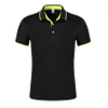 Custom Men's Flat Knit Collar And Cuff Fire Retardant Fitness Polo Shirts