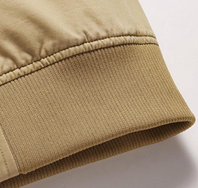 OEM Manufacturer Plus Size Men'ss Cotton Loose Comfortable Flight Custom Fashion Casual Workwear Jacket
