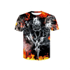 High Quality Custom Sublimation T Shirts Short Sleeve Round Neck Men's Summer Digital Printing T-Shirts