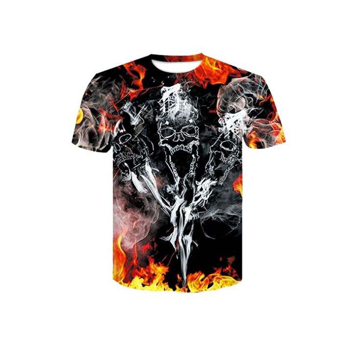 High Quality Custom Sublimation T Shirts Short Sleeve Round Neck Men's Summer Digital Printing T-Shirts