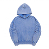 OEM Manufacturer 2021 New Trendy Brand Men's Blank Washed Distressed Pullover Hoodie,Couple Loose Oversized Vintage Hoodies
