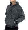 OEM Manufacturer Wholesale Street Style Floral Puff Graphic Best Embroidery Corduroy Custom Hoodie