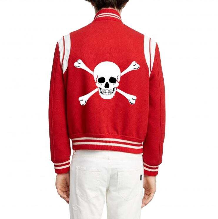 OEM Manufacturer Custom Men Clothing High Quality Bomber Wholesale Baseballs Men's Coat Jacket