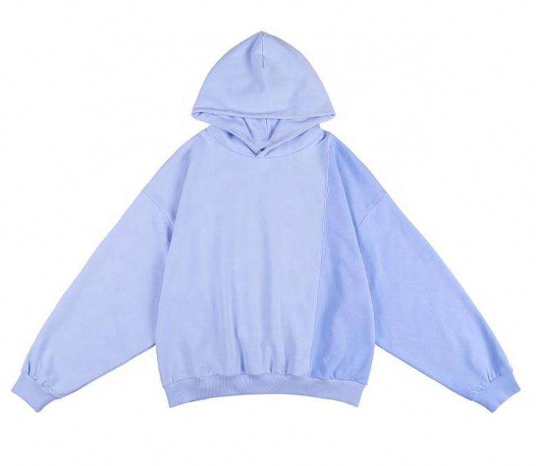 OEM Manufacturer Custom Color Block Terry Casual Custom Sweatshirt Oversized Hoodies