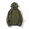 OEM Manufacturer Customized Hooded Sweater Solid Color Round Neck Long Sleeve Blank Sweater