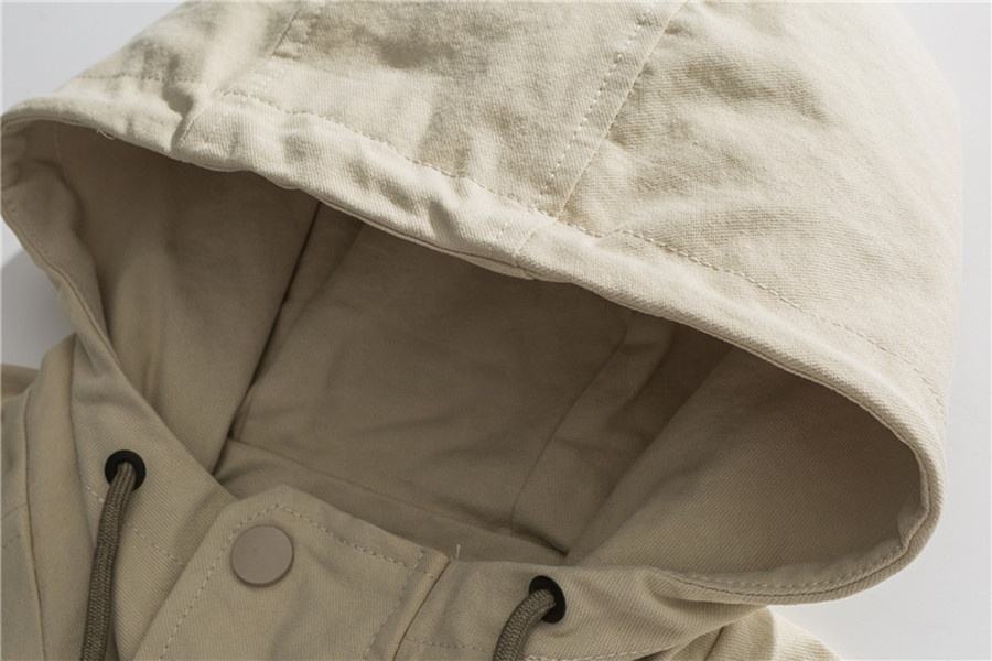 OEM Manufacturer Custom Men's Hooded Outdoor Large Pocket Casual Coat Jacket