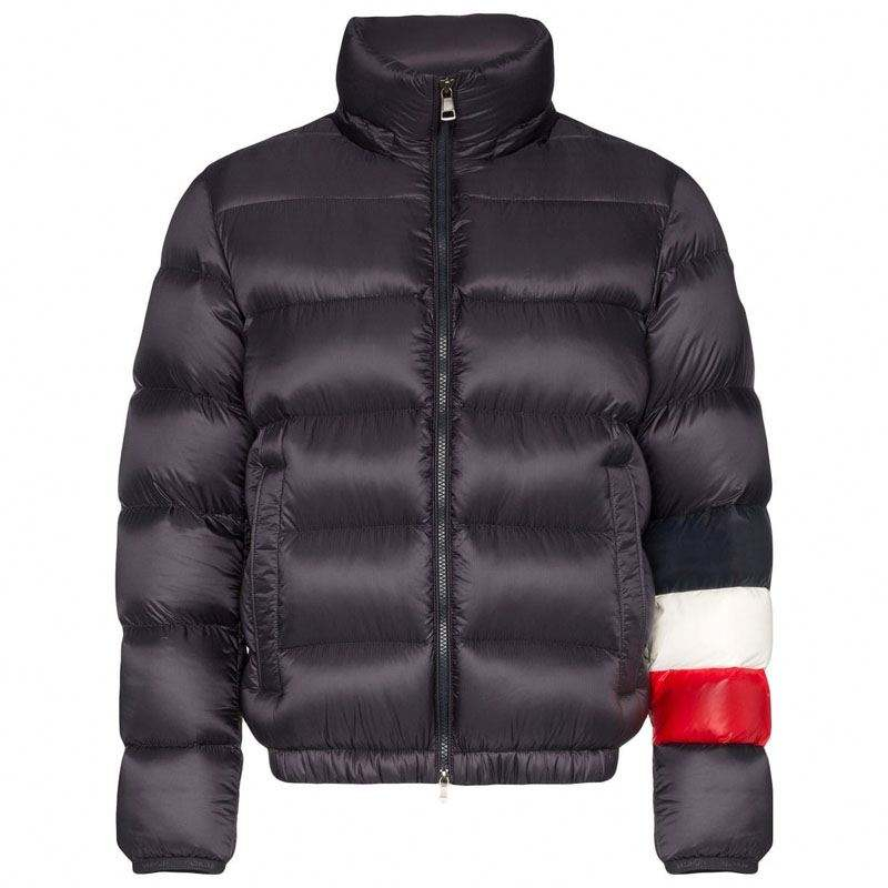 Supplier Men's Hooded Zip Up Shimmery Winter Warm Down Coat