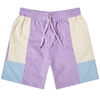 Vlastné letné retro farebné kraťasy Pánske kontrastné kraťasy Cotton Corduroy