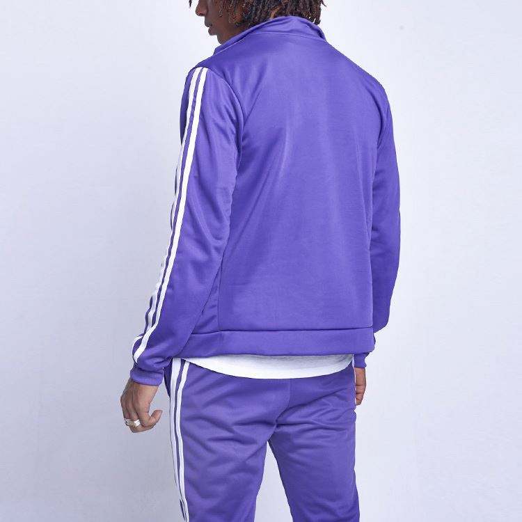 OEM Design Low Moq Men Zip Jacket & Skinny Jogger Custom Logo Sweatsuit