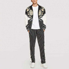 Wholesale Zip Up Jacket & Stripe Pant Set High Quality Tracksuit Set Men