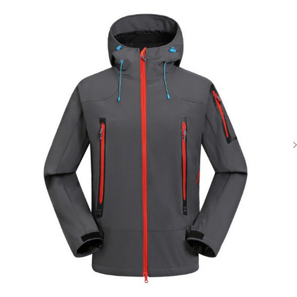 Toppsäljande 100% polyester mjuk skaljacka med anpassad logotyp