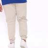 High Quality Cargo Pants Solid Color Elastic Drawstring Waist Men Jogger Sweatpants