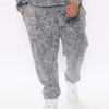 Custom Thick 100% Cotton Tie Dye Men Jogger Sweatpants