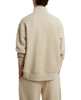 Wholesale Blank Fleece Jogger Suits OEM Plain Loose Casual 1/4 Zip Sweatshirts