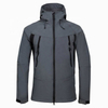 Entrega de moda reversível masculina masculina por atacado para capote à prova d'água com zípeira de capa com capuz Windbreaker homens