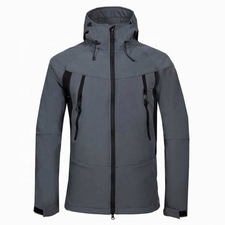 Wholesale Men's Reversible Fashion Fast Delivery For Zip Front Waterproof Hooded Jacket Windbreaker Men