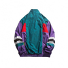 Oem Manufacturer Custom Men's Contrasting Colors Spliced Vertical Collar Overalls Casual Coat Jacket