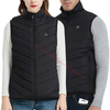 OEM Manufacturer Winter Unisex Men Usb Rechargeable Electric Heater Jacket 2 4 9 Zone Heating Warming Thermal Heated Vest