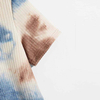 T Shirts Manufacturer Custom Mens T Shirt Tie Dye Pattern Short Sleeve Rib Knit T Shirts