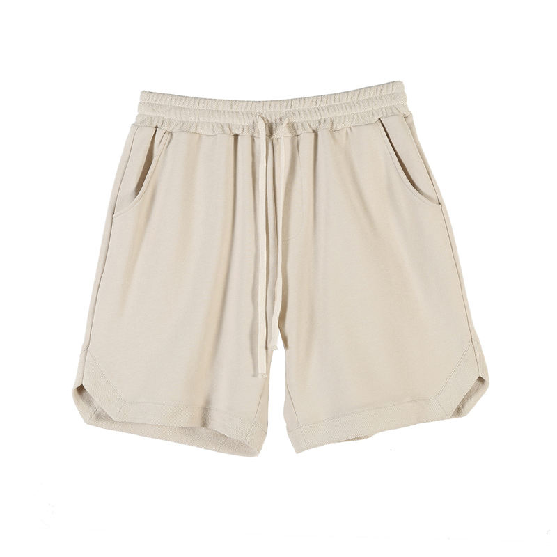 Grossist Designer Logo Streetwear 100% bomull Sweat Shorts för män