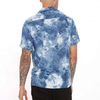 OEM Manufacturer Custom All Over Printed Sublimation V Neck T Shirt Men Shirt For Adult