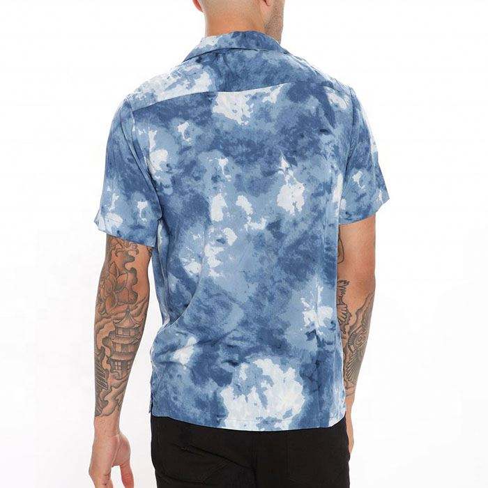 OEM Manufacturer Custom All Over Printed Sublimation V Neck T Shirt Men Shirt For Adult