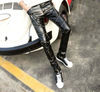 OEM Manufacturer Customized Faux Leather Zipper Custom Pants Skinny Patchwork Men's Pants