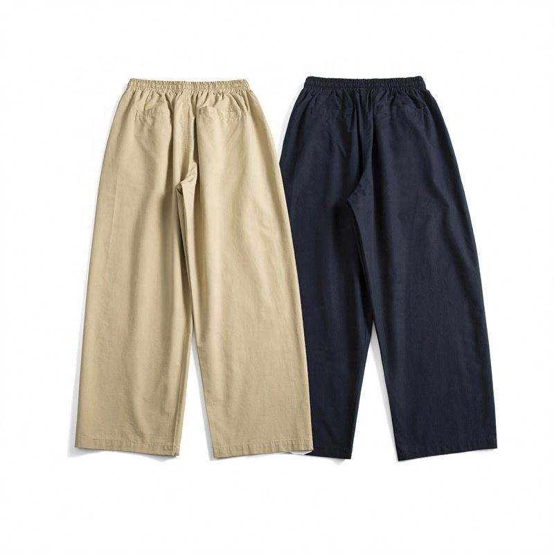 OEM Manufacturer Custom Plus Size Men Clothes Simple Casual Loose Comfortable Straight Cargo Trouser For Men Good Quality