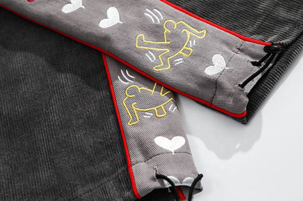OEM Manufacturer Design Mens Clothes Sweatpants Autumn Winter Sports Casual Trousers Custom Logo Jogger Pants Trousers For Men