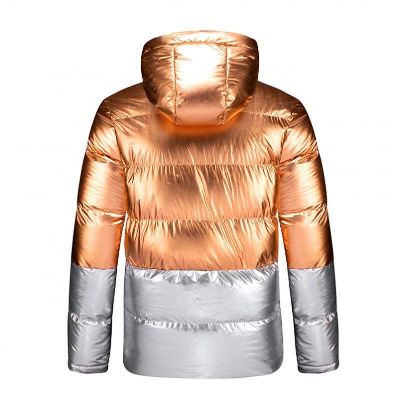 OEM Manufacturer Customization Size Warm Waterproof Windbreaker Winter Bomber Coat Men's Puffer Jacket