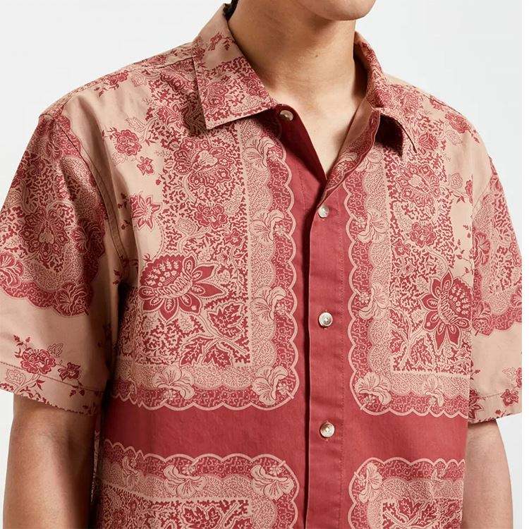 OEM Manufacturer Custom Summer High Quality Positioning Printing Shirts Men
