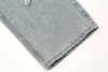OEM Manufacturer Wholesale Custom Logo High Street Denim Pants Washed Patch Cloth Wool Edge Casual Trousers For Men Clothing