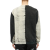 Men Custom 100%Cotton Crew Neck Two Tone Splice Sweatshirts