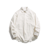 OEM Manufacturer Custom Men's Shirts Fashion Cotton Shirt Popular Plain Color Lapel Casual Shirts For Men Casual Service